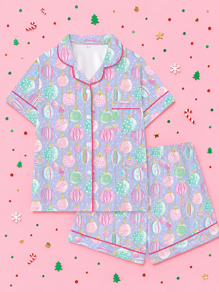 Jolly Ornaments Pajamas *PRE ORDER*