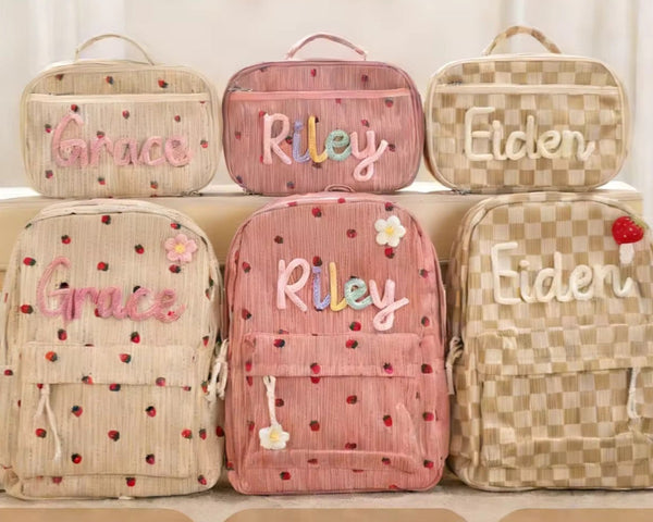 Printed Custom Yarn Backpack *PRE ORDER*