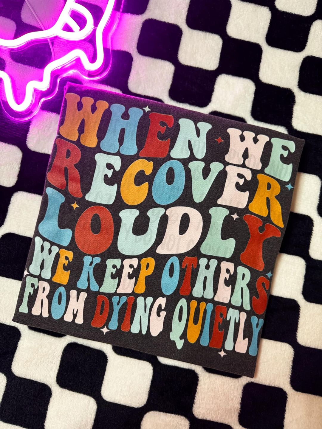 When we recover loudly - Multi Color Font