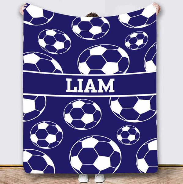 Custom Name Sport Blanket *CIJ SPECIAL*