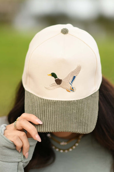 RTS Mallard Duck Corduroy Hat