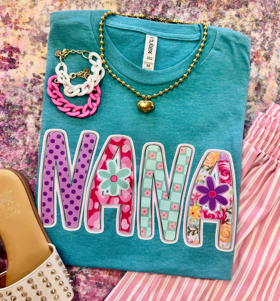 Custom Wild Flower Tee *ANY NAME*