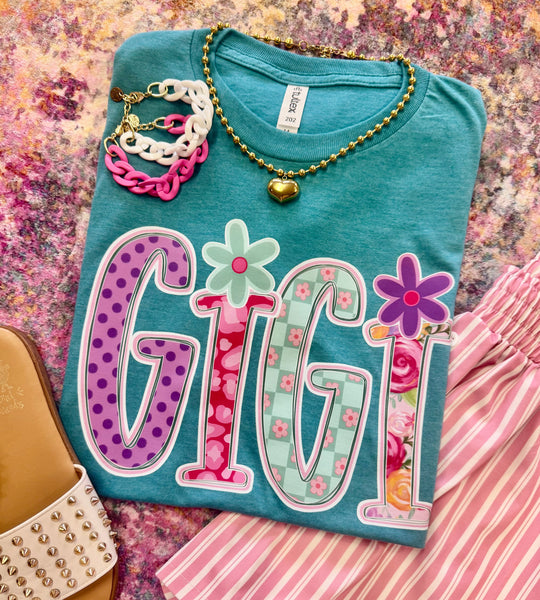 Custom Wild Flower Tee *ANY NAME*