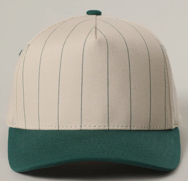 Custom Pinstripe Two Tone Hats