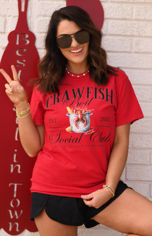 Crawfish Boil Social Club Tee