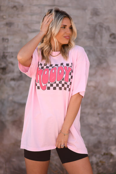 Moody Checkered Tee