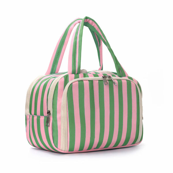 Striped Toiletry Organizing Bag *Pre Order*