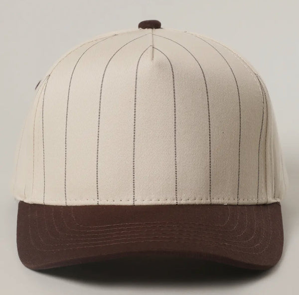 Custom Pinstripe Two Tone Hats