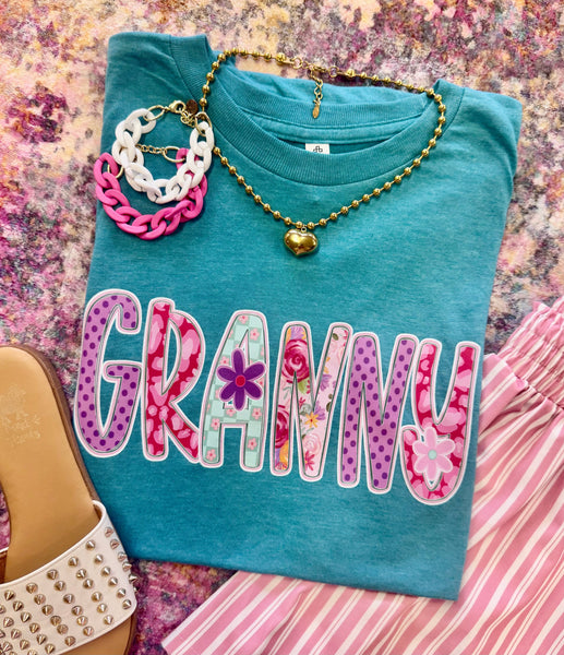 Custom Wild Flower Tee *ANY NAME*