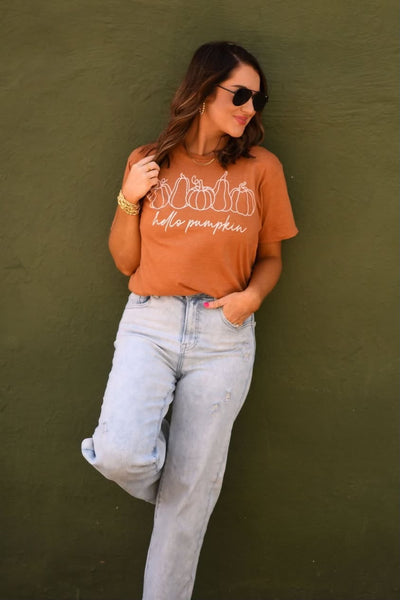 **SALE** RTS Hello Pumpkin Tee