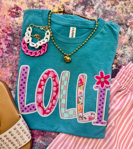 Custom Wild Flower Tee *ANY NAME*