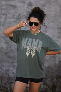Mama Camo Bow Tee