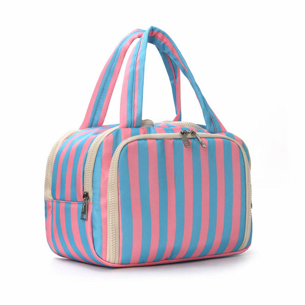 Striped Toiletry Organizing Bag *Pre Order*