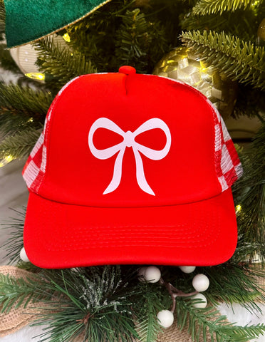 RTS Red Bow Trucker Hat