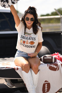 Saturdays Are For Tailgates And Touchdowns Tees
