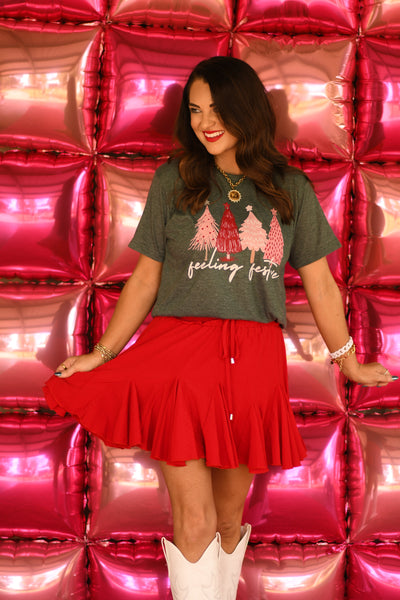 Feeling Festive Trees Tee