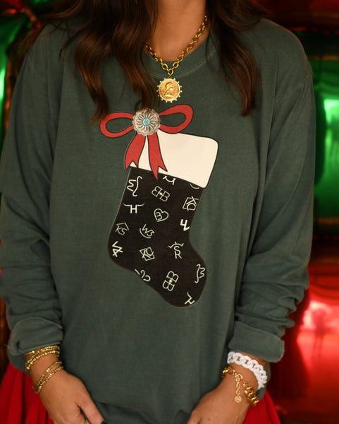 Branded Stocking Tee/Long Sleeve