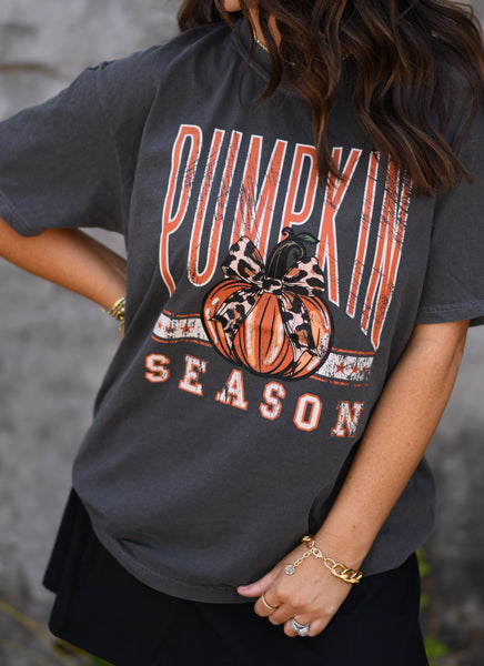 Pumpkin Season Leopard Tee