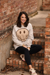 RTS Neutral Smiley Sweatshirt