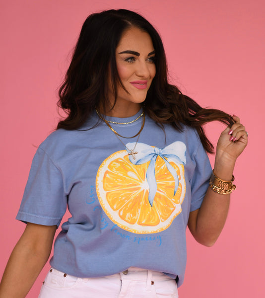 Lemon Bow Tee