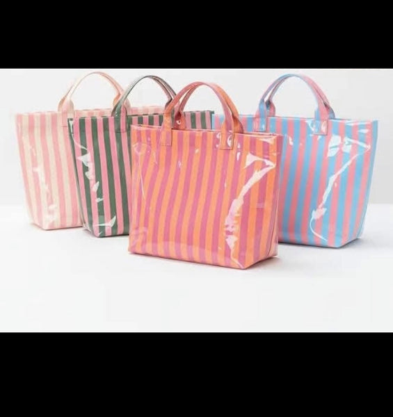 Magnolia Striped Bag