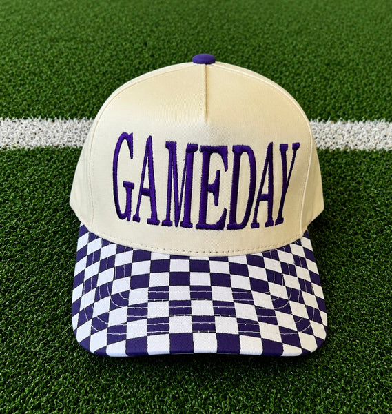 GAMEDAY Checkered Hat