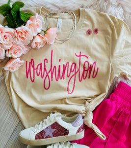 Washington Faux Tinsel Tee