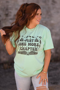 Just One More Chapter Book Tee