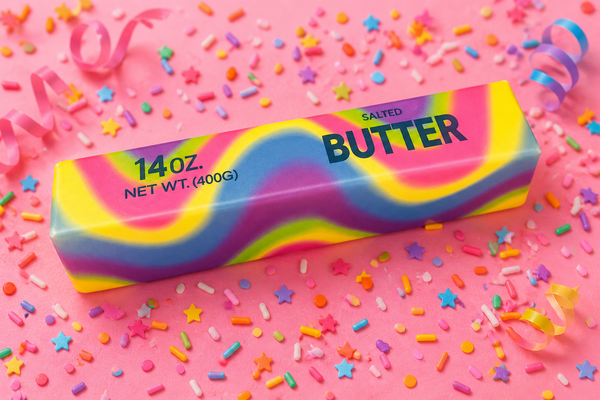 Giant 14 Oz. Rainbow Butter Squishy *READY TO SHIP*