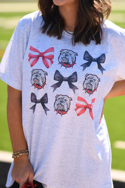 Bulldogs And Bows Tee