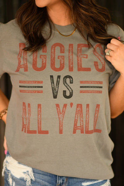 Aggies VS All Yall Tee