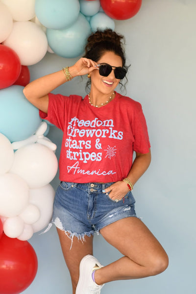 RTS Freedom Fireworks Tee