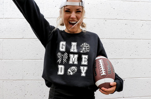 Game Day Stacked - Sweatshirt