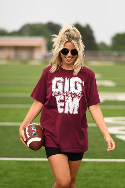 Gig Em Aggies Tee