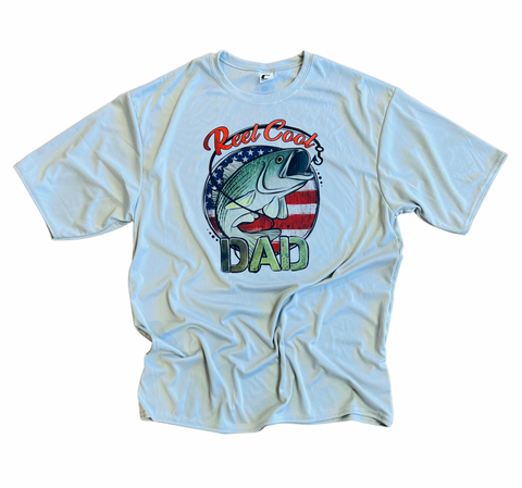 Reel Cool Dad Dri Fit Tee