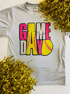 Game Day Softball Dri Fit Tee