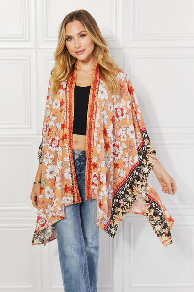 Justin Taylor Peachy Keen Cover-Up  Kimono