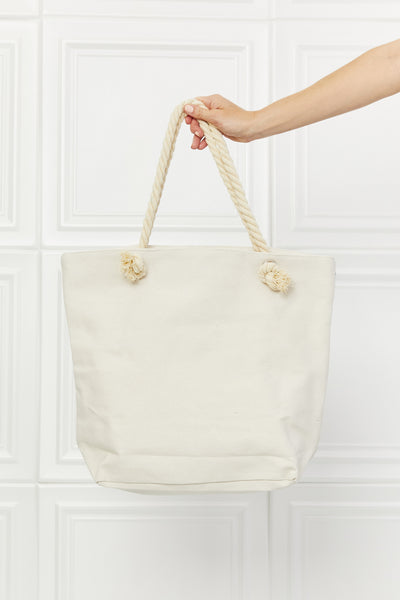 Justin Taylor Picnic Date Tassle Tote Bag