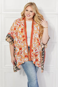 Justin Taylor Peachy Keen Cover-Up  Kimono